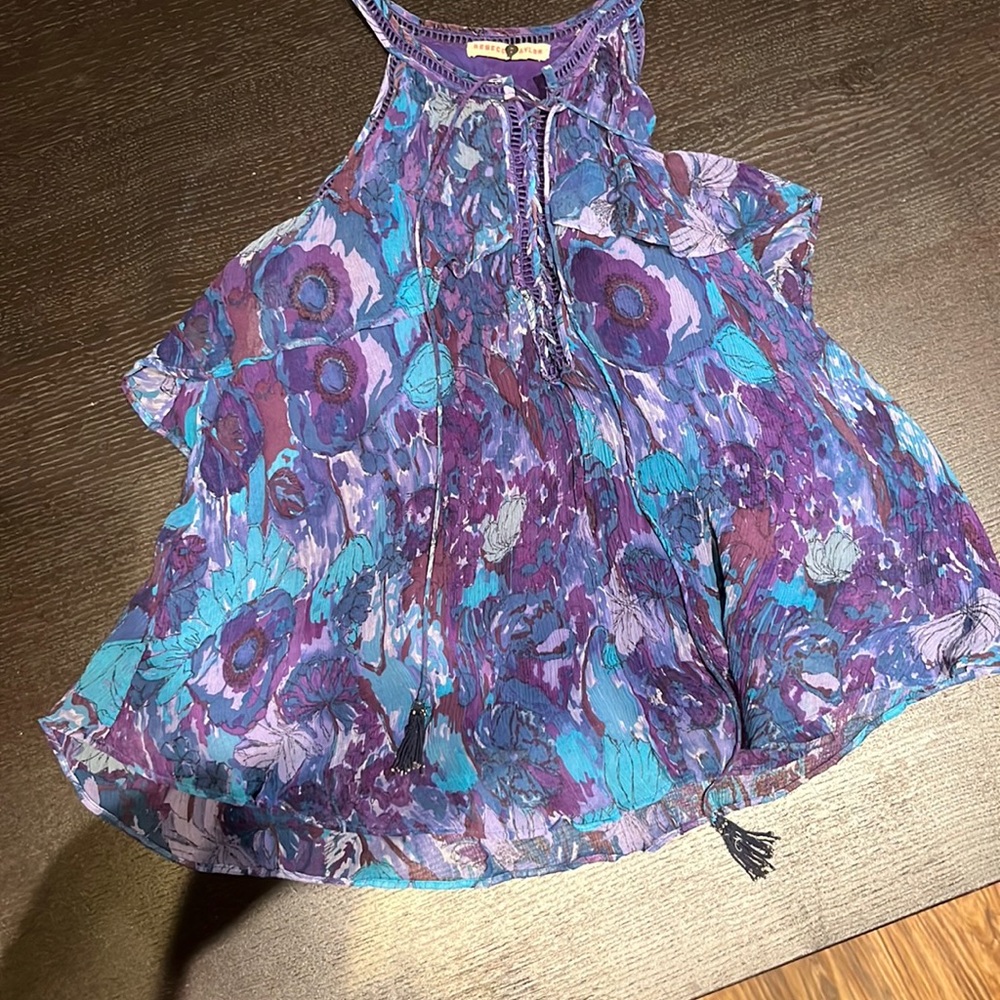 Rebecca Taylor halter blouse, size 2